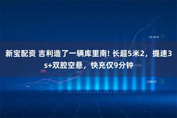 新宝配资 吉利造了一辆库里南! 长超5米2，提速3s+双腔空悬，快充仅9分钟